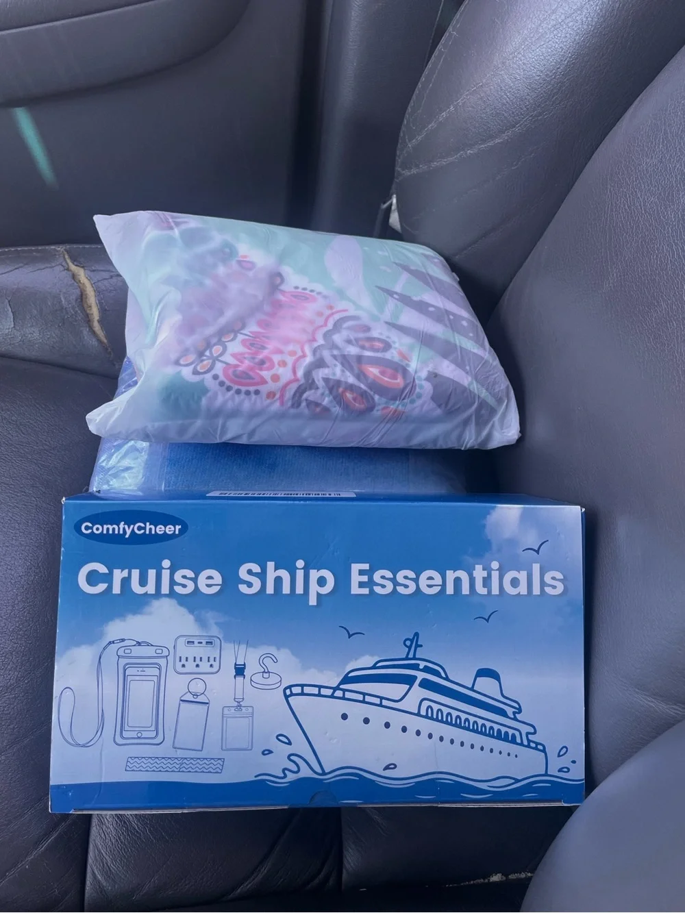 ComfyCheer Cruise Ship Essentials Kit - Blue & White